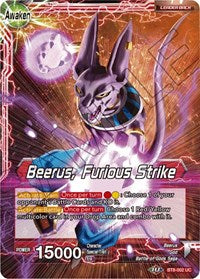 Beerus // Beerus, Furious Strike (BT8-002) [Malicious Machinations]