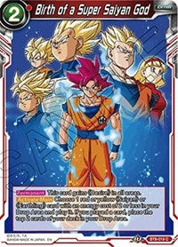 Birth of a Super Saiyan God (BT8-019) [Malicious Machinations]