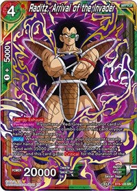 Raditz, Arrival of the Invader (BT8-105) [Malicious Machinations]