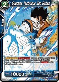 Supreme Technique Son Gohan (BT8-027) [Malicious Machinations]