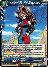 Android 21, the Ringleader (BT8-034) [Malicious Machinations]