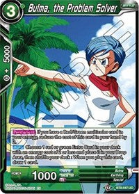 Bulma, the Problem Solver (BT8-047) [Malicious Machinations]