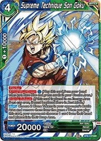 Supreme Technique Son Goku (BT8-117) [Malicious Machinations]