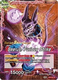 Beerus // Beerus, Furious Strike (BT8-002_PR) [Malicious Machinations Pre-Release Cards]
