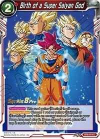 Birth of a Super Saiyan God (BT8-019_PR) [Malicious Machinations Pre-Release Cards]