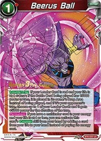 Beerus Ball (BT8-022_PR) [Malicious Machinations Pre-Release Cards]