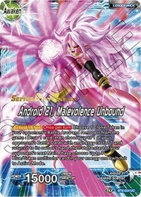 Android 21 // Android 21, Malevolence Unbound (BT8-024_PR) [Malicious Machinations Pre-Release Cards]