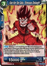 Kaio-Ken Son Goku, Strenuous Onslaught (BT8-025_PR) [Malicious Machinations Pre-Release Cards]