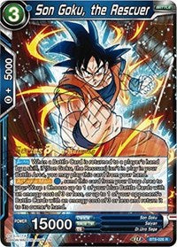 Son Goku, the Rescuer (BT8-026_PR) [Malicious Machinations Pre-Release Cards]