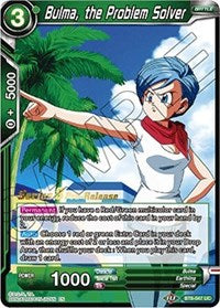 Bulma, the Problem Solver (BT8-047_PR) [Malicious Machinations Pre-Release Cards]