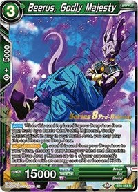 Beerus, Godly Majesty (BT8-053_PR) [Malicious Machinations Pre-Release Cards]