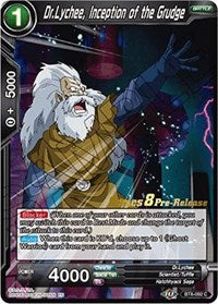 Dr.Lychee, Inception of the Grudge (BT8-092_PR) [Malicious Machinations Pre-Release Cards]
