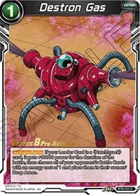 Destron Gas (BT8-101_PR) [Malicious Machinations Pre-Release Cards]