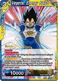 Vegeta, Energy Salvo (BT8-107_PR) [Malicious Machinations Pre-Release Cards]