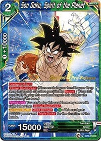 Son Goku, Spirit of the Planet (BT8-118_PR) [Malicious Machinations Pre-Release Cards]