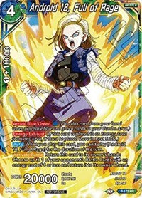 Android 18, Full of Rage (P-172) [Promotion Cards]