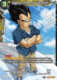 Vegeta, Time for Vacation (EX09-02) [Expansion Deck Box Set 09: Saiyan Surge]