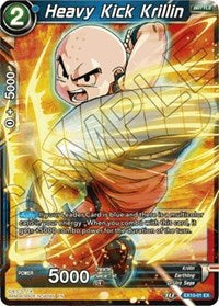 Heavy Kick Krillin (EX10-01) [Expansion Deck Box Set 10: Namekian Surge]