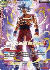 Son Goku // Ultra Instinct Son Goku, Hero of Universe 7 (SD11-01) [Universal Onslaught]
