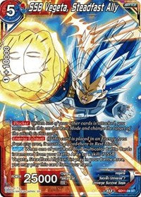 SSB Vegeta, Steadfast Ally (SD11-04) [Universal Onslaught]