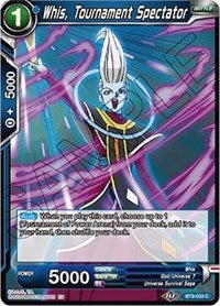 Whis, Tournament Spectator (BT9-033) [Universal Onslaught]