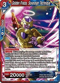 Golden Frieza, Sovereign Technique (BT9-106) [Universal Onslaught]