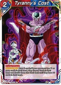 Tyranny's Cost (BT9-108) [Universal Onslaught]
