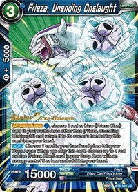 Frieza, Unending Onslaught (BT9-022) [Universal Onslaught Pre-Release Cards]