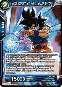 Ultra Instinct Son Goku, Battle Mastery (BT9-026) [Universal Onslaught Pre-Release Cards]