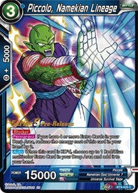Piccolo, Namekian Lineage (BT9-029) [Universal Onslaught Pre-Release Cards]