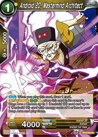 Android 20, Mastermind Architect (BT9-054) [Universal Onslaught Pre-Release Cards]