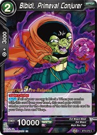 Bibidi, Primeval Conjurer (BT9-076) [Universal Onslaught Pre-Release Cards]