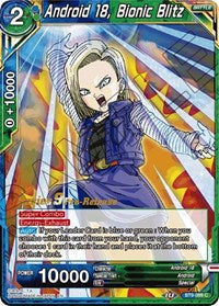 Android 18, Bionic Blitz (BT9-099) [Universal Onslaught Pre-Release Cards]
