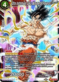 Ultra Instinct Son Goku, Monumental Presence (DB2-002) [Draft Box 05 - Divine Multiverse]