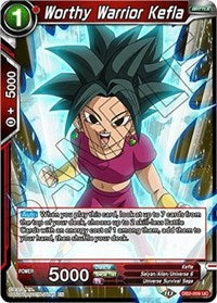 Worthy Warrior Kefla (DB2-009) [Draft Box 05 - Divine Multiverse]