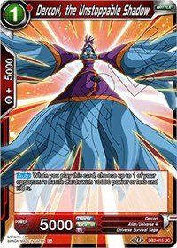 Dercori, the Unstoppable Shadow (DB2-015) [Draft Box 05 - Divine Multiverse]