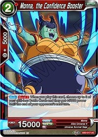 Monna, the Confidence Booster (DB2-017) [Draft Box 05 - Divine Multiverse]