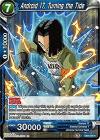 Android 17, Turning the Tide (DB2-036) [Draft Box 05 - Divine Multiverse]
