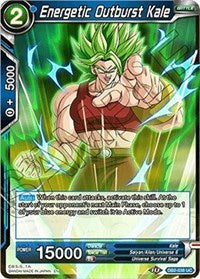 Energetic Outburst Kale (DB2-038) [Draft Box 05 - Divine Multiverse]
