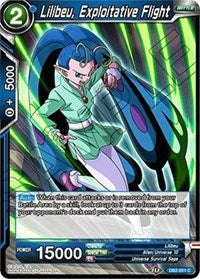 Lilibeu, Exploitative Flight (DB2-051) [Draft Box 05 - Divine Multiverse]