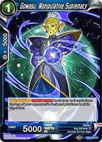 Gowasu, Manipulative Supremacy (DB2-058) [Draft Box 05 - Divine Multiverse]