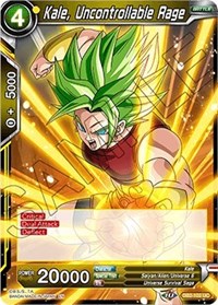 Kale, Uncontrollable Rage (DB2-102) [Draft Box 05 - Divine Multiverse]