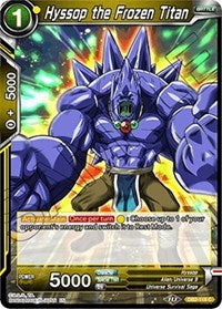 Hyssop the Frozen Titan (DB2-118) [Draft Box 05 - Divine Multiverse]