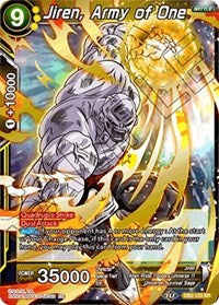 Jiren, Army of One (DB2-123) [Draft Box 05 - Divine Multiverse]