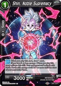 Shin, Noble Supremacy (DB2-136) [Draft Box 05 - Divine Multiverse]