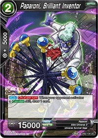 Paparoni, Brilliant Inventor (DB2-139) [Draft Box 05 - Divine Multiverse]