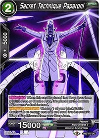 Secret Technique Paparoni (DB2-140) [Draft Box 05 - Divine Multiverse]