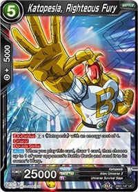 Katopesla, Righteous Fury (DB2-147) [Draft Box 05 - Divine Multiverse]