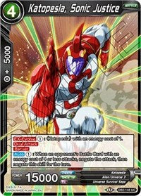 Katopesla, Sonic Justice (DB2-148) [Draft Box 05 - Divine Multiverse]