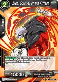 Jiren, Survival of the Fittest (DB2-156) [Draft Box 05 - Divine Multiverse]